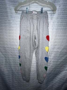 Mini Boden Sweatpants With Hearts Size 14Y